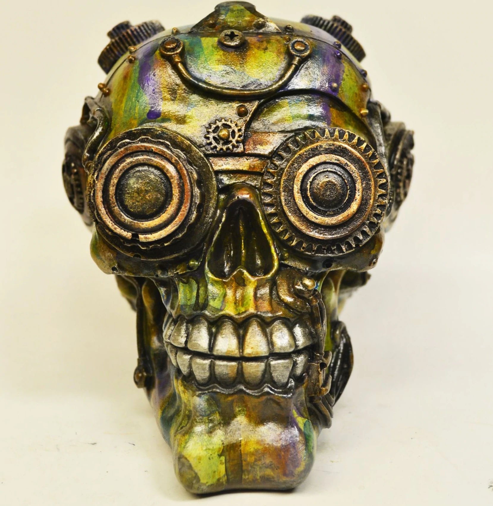Custom Resin Steampunk Skully by NEMO Available Now