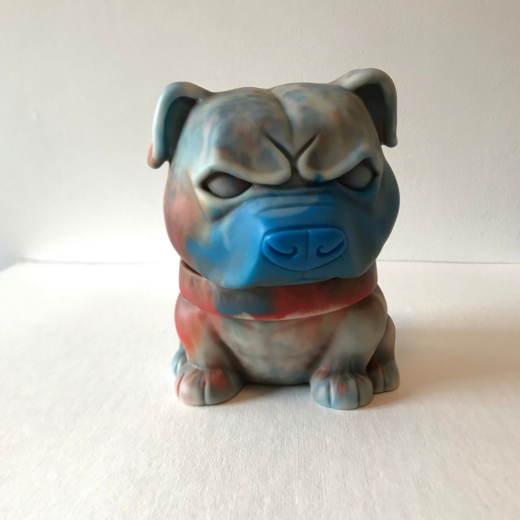 Danger Dog Red White & Blue vinyl 5-inch figure Available Now
