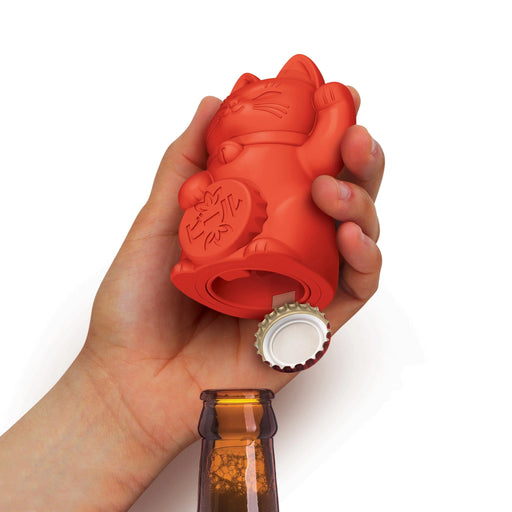 Lucky Cat Bottle Opener Accessory Fred