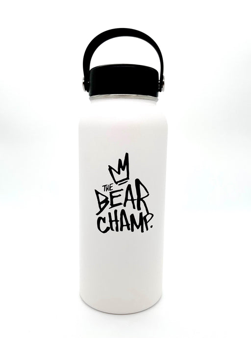 The Bear Champ Stainless Steel Water Bottle by JC Rivera Accessory UVDToys