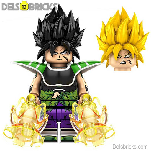 Broly Dragon Ball Z Lego Minifigures Minifigures DelsBricks Minifigures