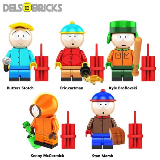 Erik Cartman South Park Minifigures Minifigures DelsBricks Minifigures