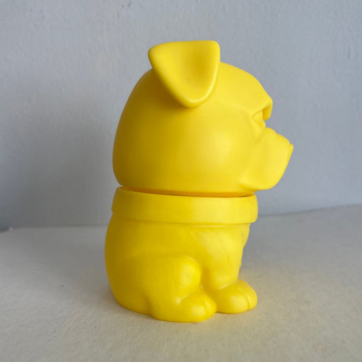 Danger Dog Yellow pitbull soft vinyl figure Vinyl Art Toy Tenacious Toys