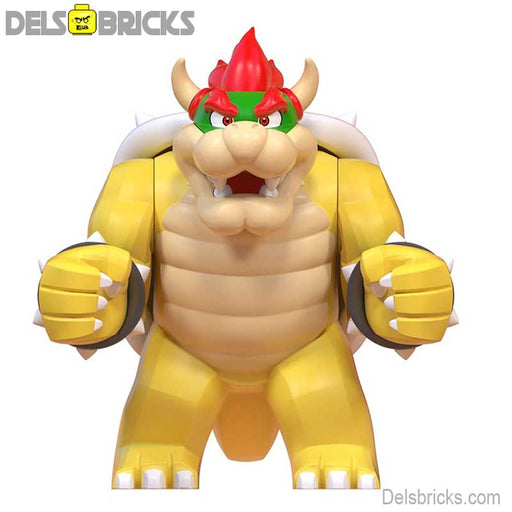 Bowser from Super Mario Brothers Movie Big size Minifigures Minifigures DelsBricks Minifigures