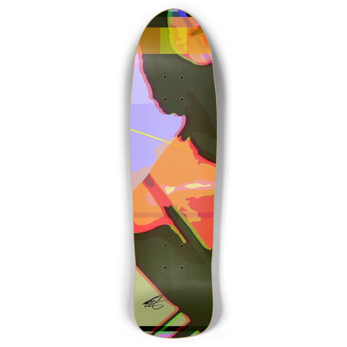 Wasted Useless Skate Deck by Ryan Glass Skateboard Board Pusher