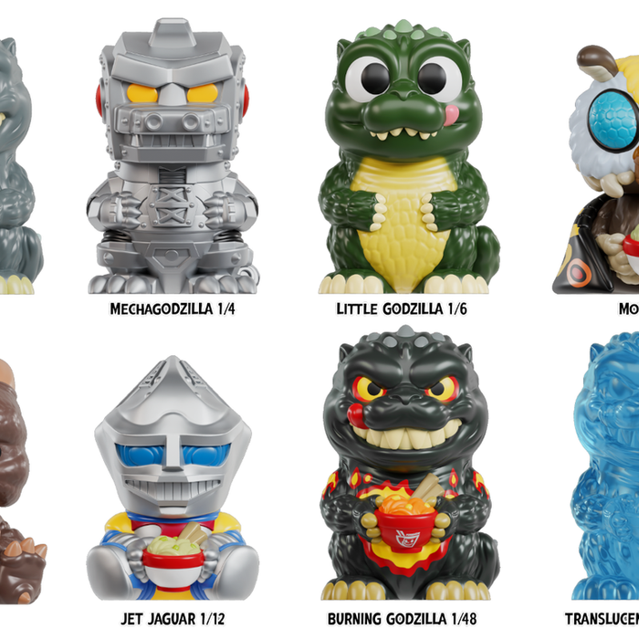 Godzilla Blind Box Series by Rokimoto spotted at Toy Fair