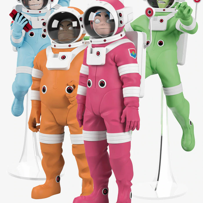 Superplastic x Gorillaz 12-inch Spacesuit Set of 4 figures Available Now