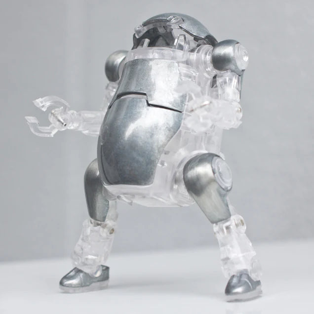Mechatro 35 WeGo Unpainted Clear 10cm Robot Action Figure Available Now