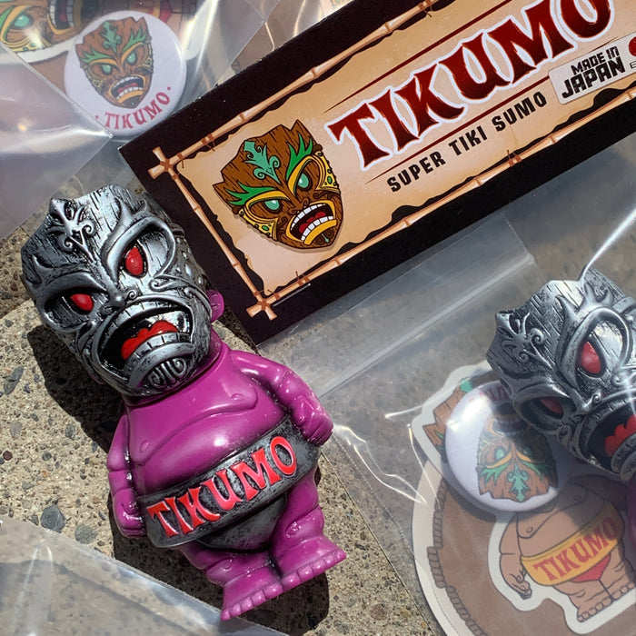TIKUMO Super Tiki Sumo Japanese Sofubi 8th Colorway Signed and Numbered Available NOW ! ! !