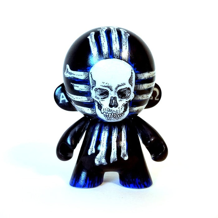 Alpha and Omega 4-inch custom Munny by Eric Mckinley Available Now ! ! !