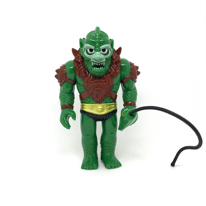 Beastman soft vinyl Green/Brown/Black 4.5in figure by Super7 Available Now ! ! !
