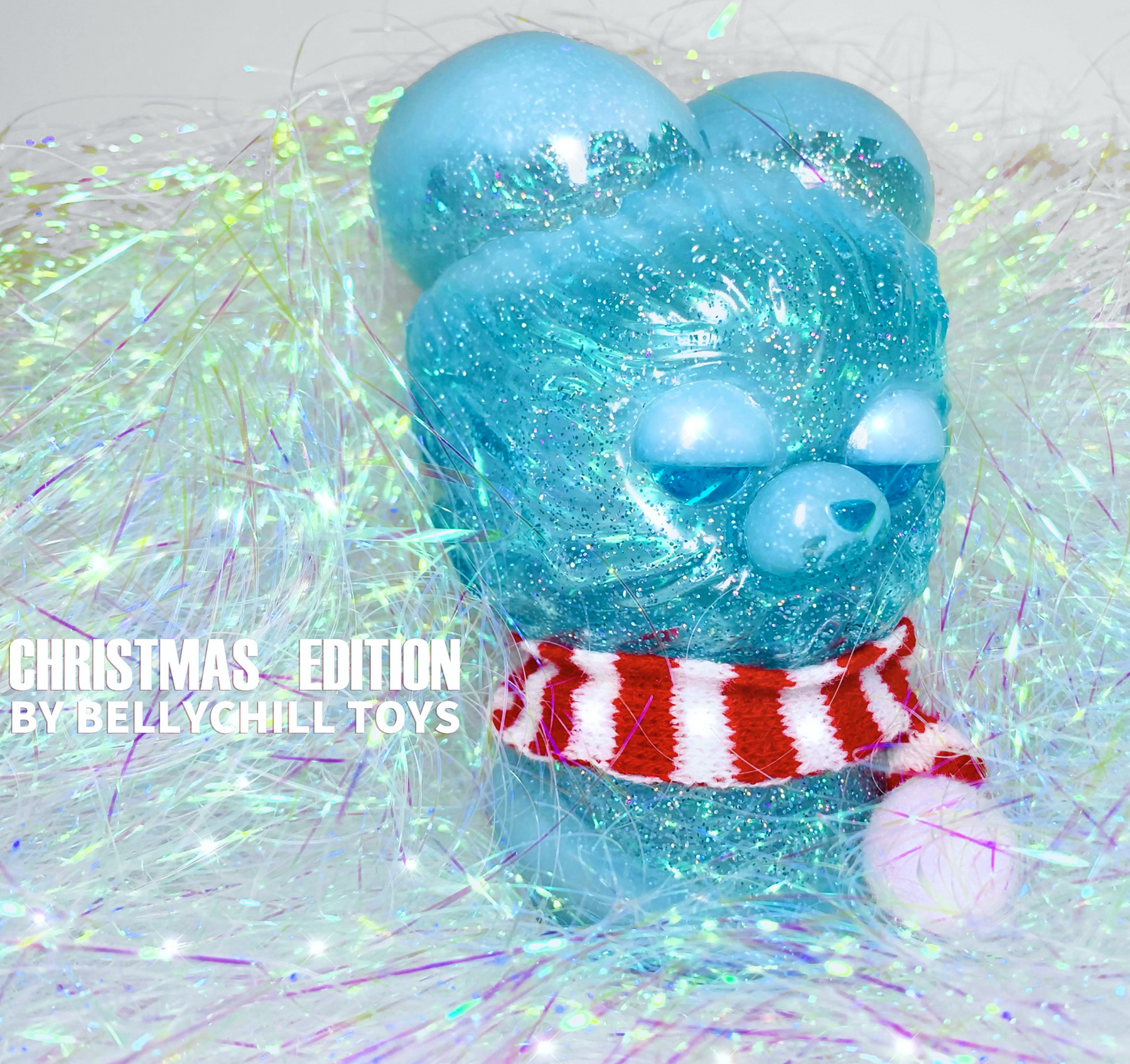 Belly Chow Christmas Special Edition 6-inch vinyl art toy available now ! ! !