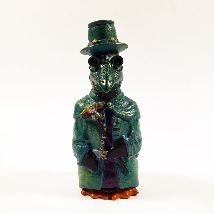Custom Dr Paguin vinyl figure by Forces of Dorkness Available Now ! ! !