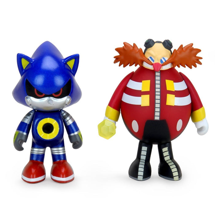 Sonic the Hedgehog Vinyl Toy 2-Pack Dr. Robotnik & Metal Sonic by Kidrobot Available Now