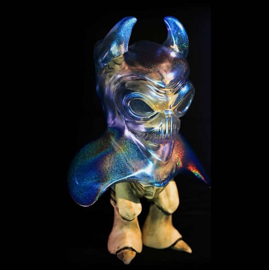 Deep Sea Series Blue Manta 6-inch vinyl figure by Manta Toys Available Now ! ! !