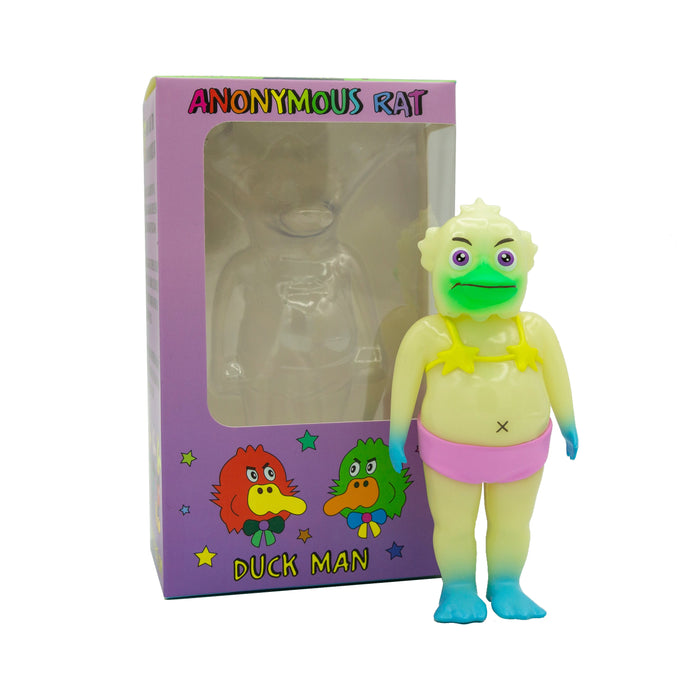 Duck Man GID 5.5-inch soft vinyl figure by Anonymous Rat Available Now ! ! !