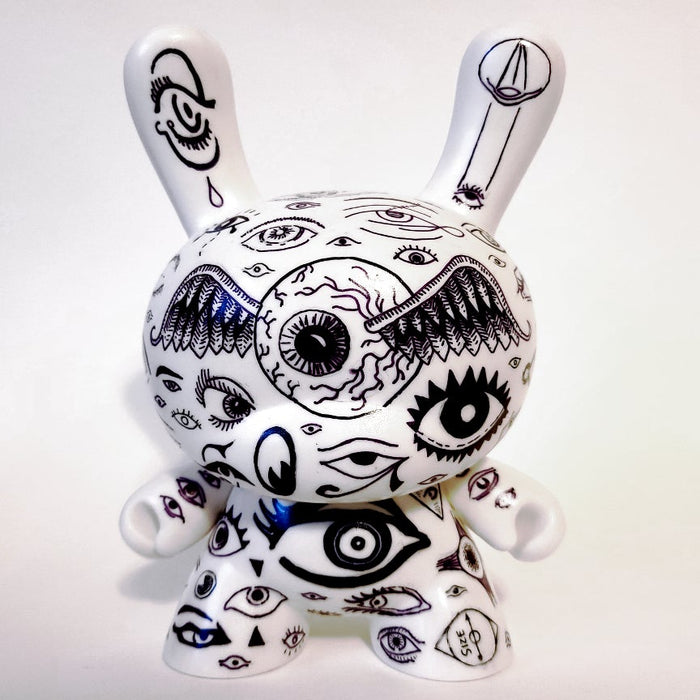 Flying Eye 7-inch custom Dunny by Eric Mckinley Available Now ! ! !