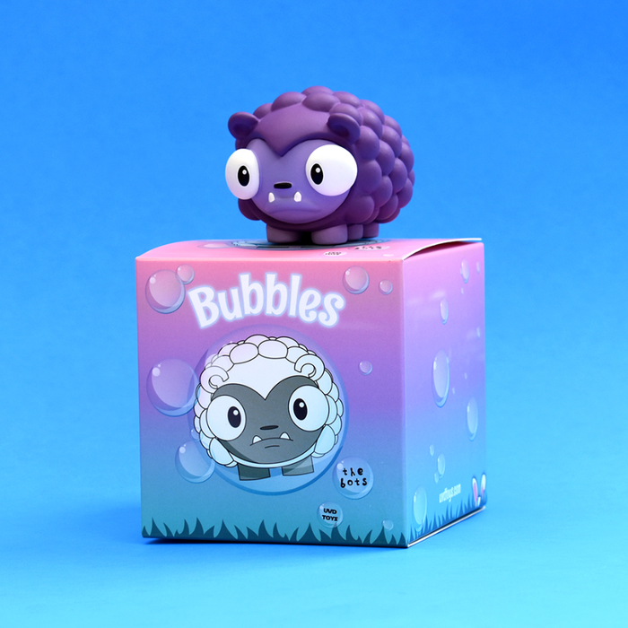 Bubbles Grape Edition 2" vinyl figure by The Bots & UVD Toys Available Toys ! ! !