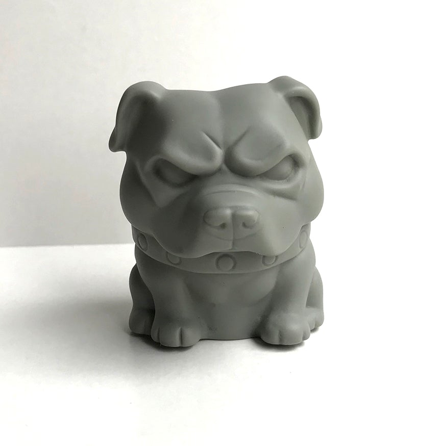 Danger Dog Gray DIY vinyl 2.25-inch mini figure available now ! ! !