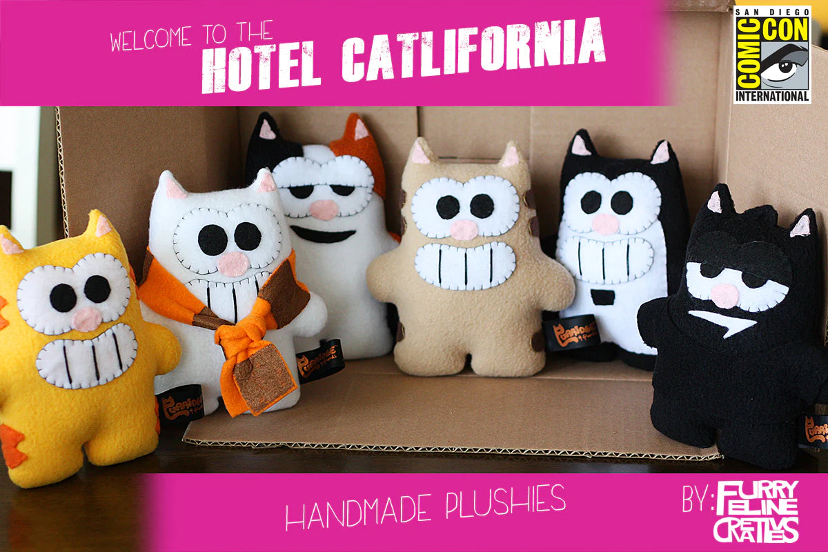Furry Feline Creatives at SDCC w/ Exclusives Celebrating 10 YEARS ! ! !