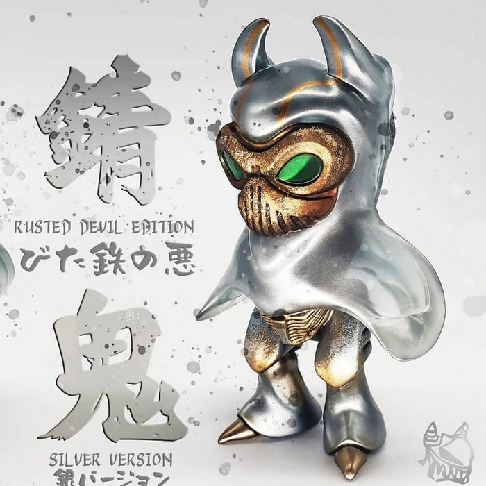 Manta Rusted Devil Silver Edition 6-inch vinyl figure by Manta Toys Available Now ! ! !