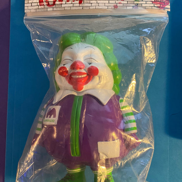 Ron English MC Supersized 7 inch figure 009 McSupersize Joker colorway available now ! ! !
