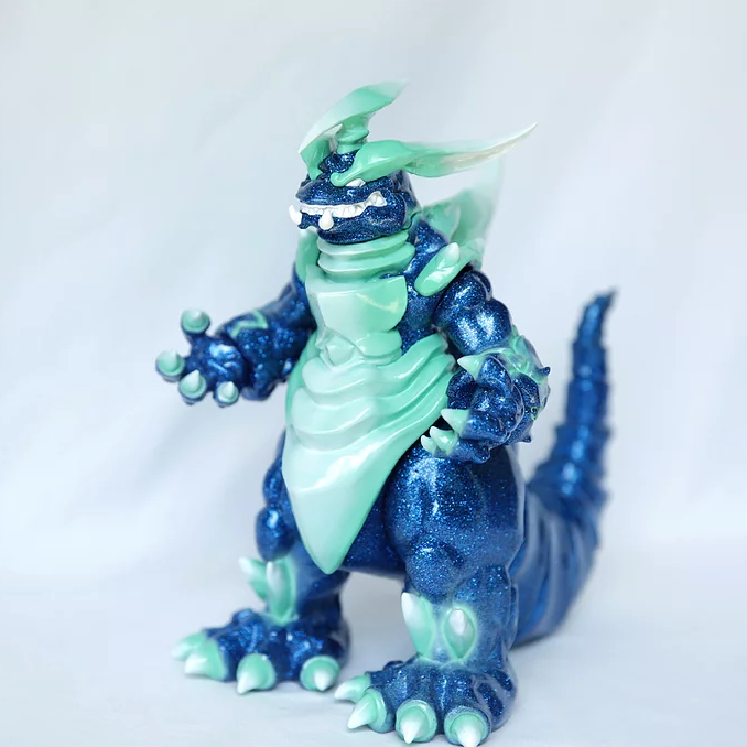 Dawn of the Monsters Arctic Blast Megadon 9-inch Soft Vinyl Figure by Seismic Toys Available Now ! ! !