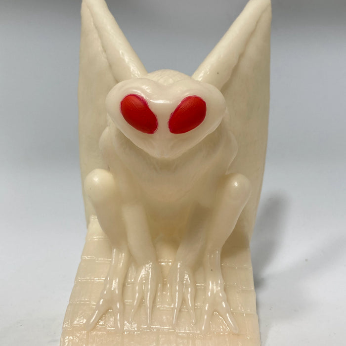 Cryptozoo-Fubi Mothman GID Painted Edition vinyl figure by Weston Brownlee Available Now