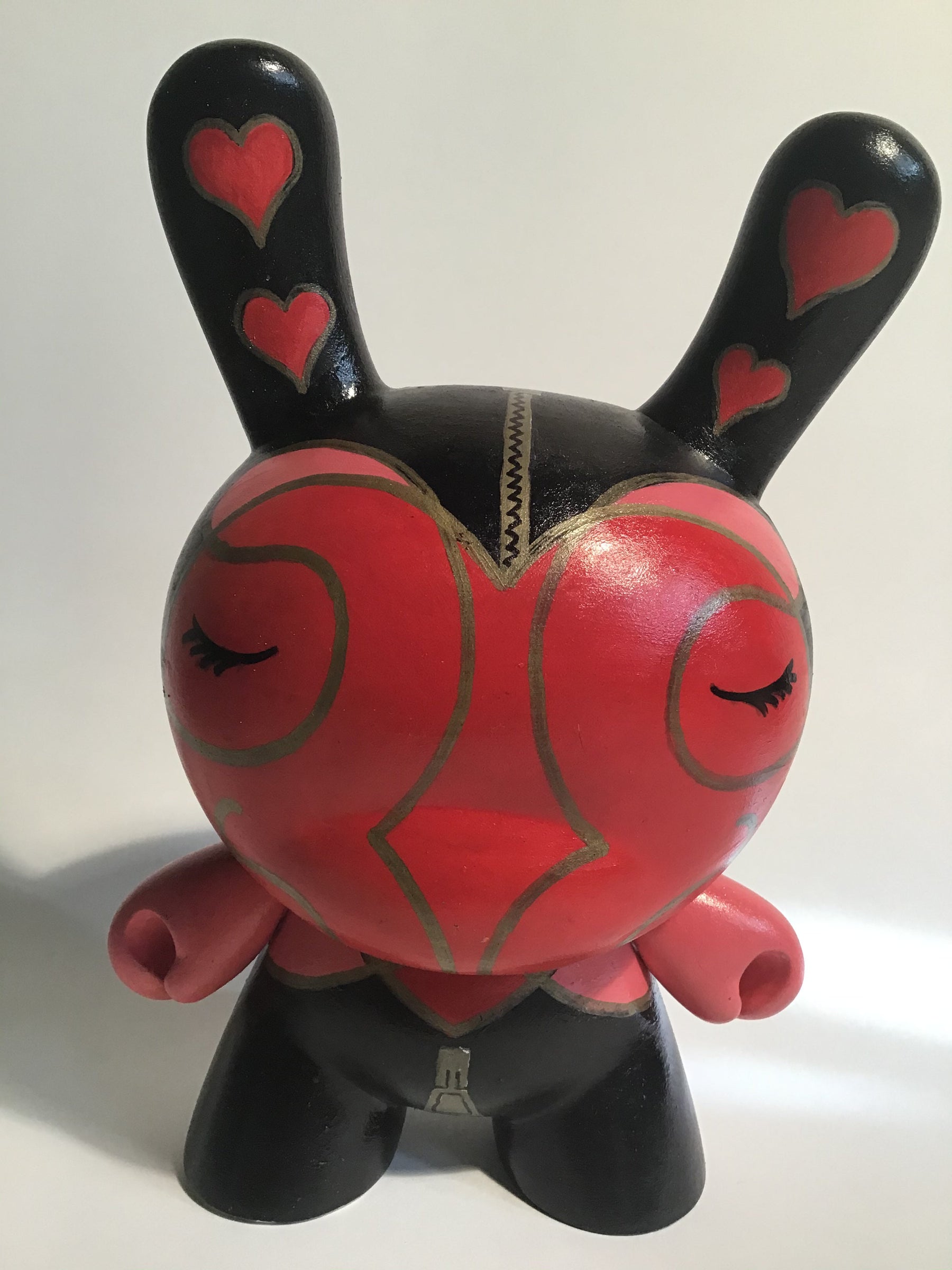 My Dunny Valentine custom 8-inch Dunny by KaMo Available Now ! ! !