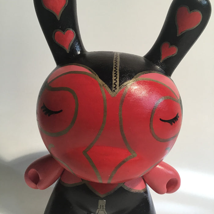 My Dunny Valentine custom 8-inch Dunny by KaMo Available Now ! ! !