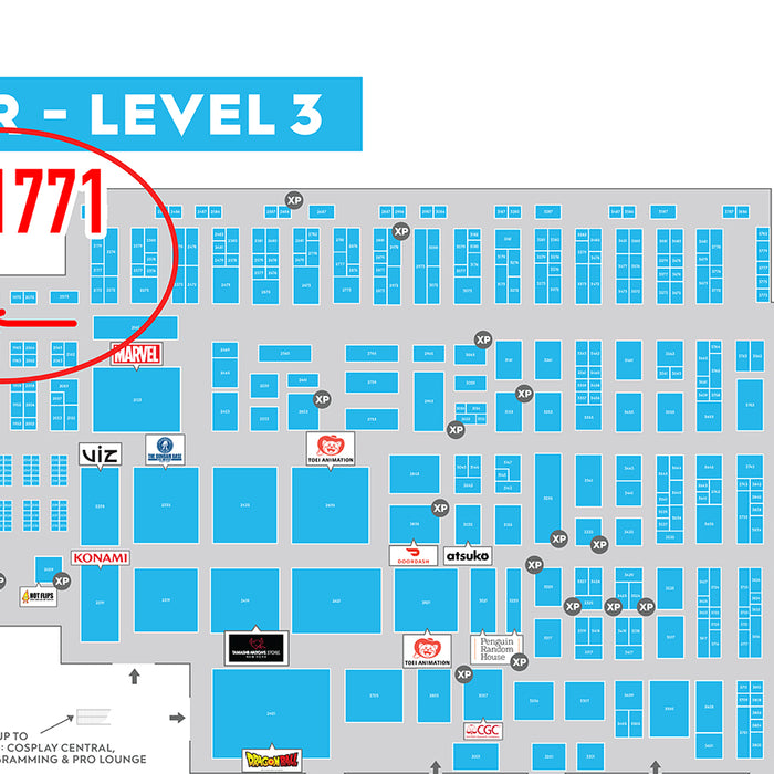 Where is the Tenacious Collective Booth 1771 at NYCC?
