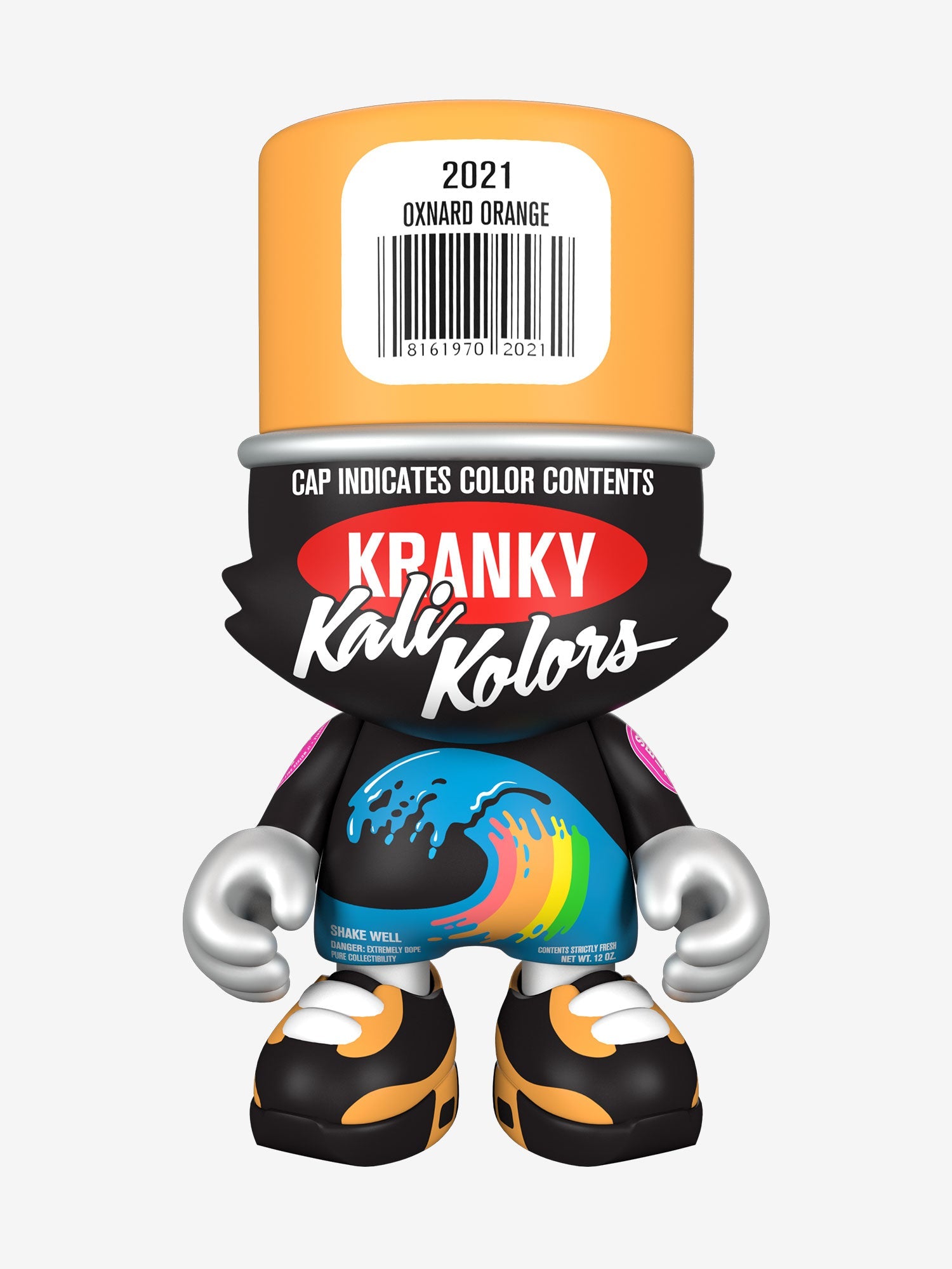Superplastic Oxnard Orange SuperKranky 8-inch vinyl figure by Sket One Available Now ! ! !