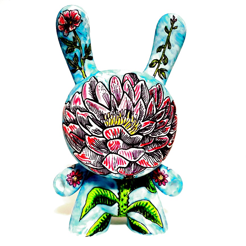 Plant 7-inch custom Dunny by Eric Mckinley Available Now ! ! !