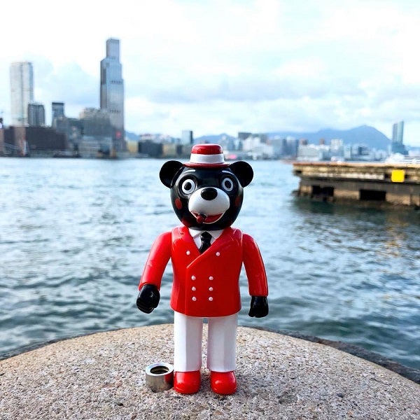 Pointless Island Travel Agency Boss Bear 4-inch soft vinyl toy available now ! ! !