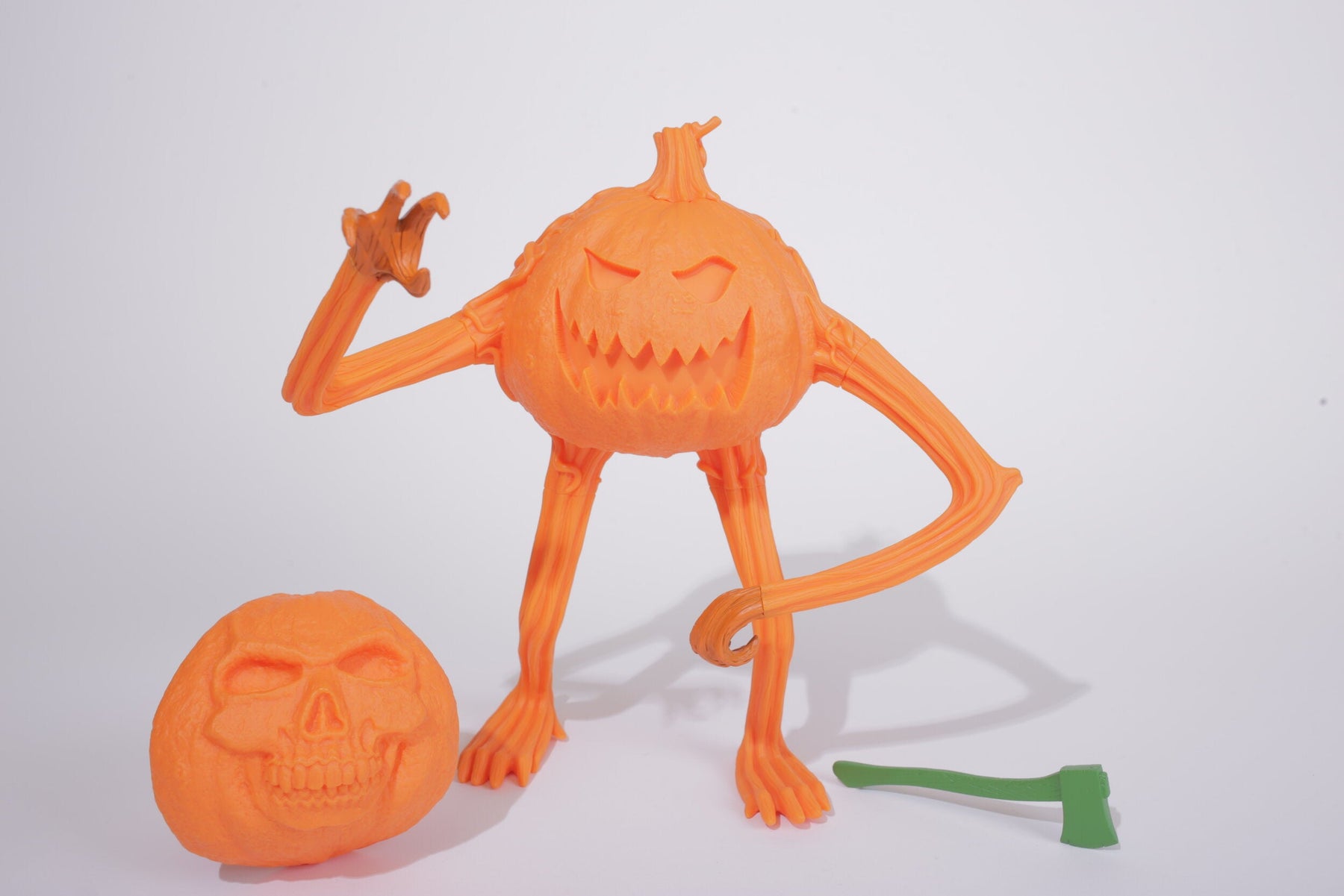 Larry the Pumpkin Monster 10-inch vinyl toy by Last Resort Toys Available Now ! ! !
