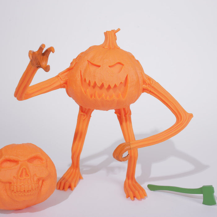 Larry the Pumpkin Monster 10-inch vinyl toy by Last Resort Toys Available Now ! ! !
