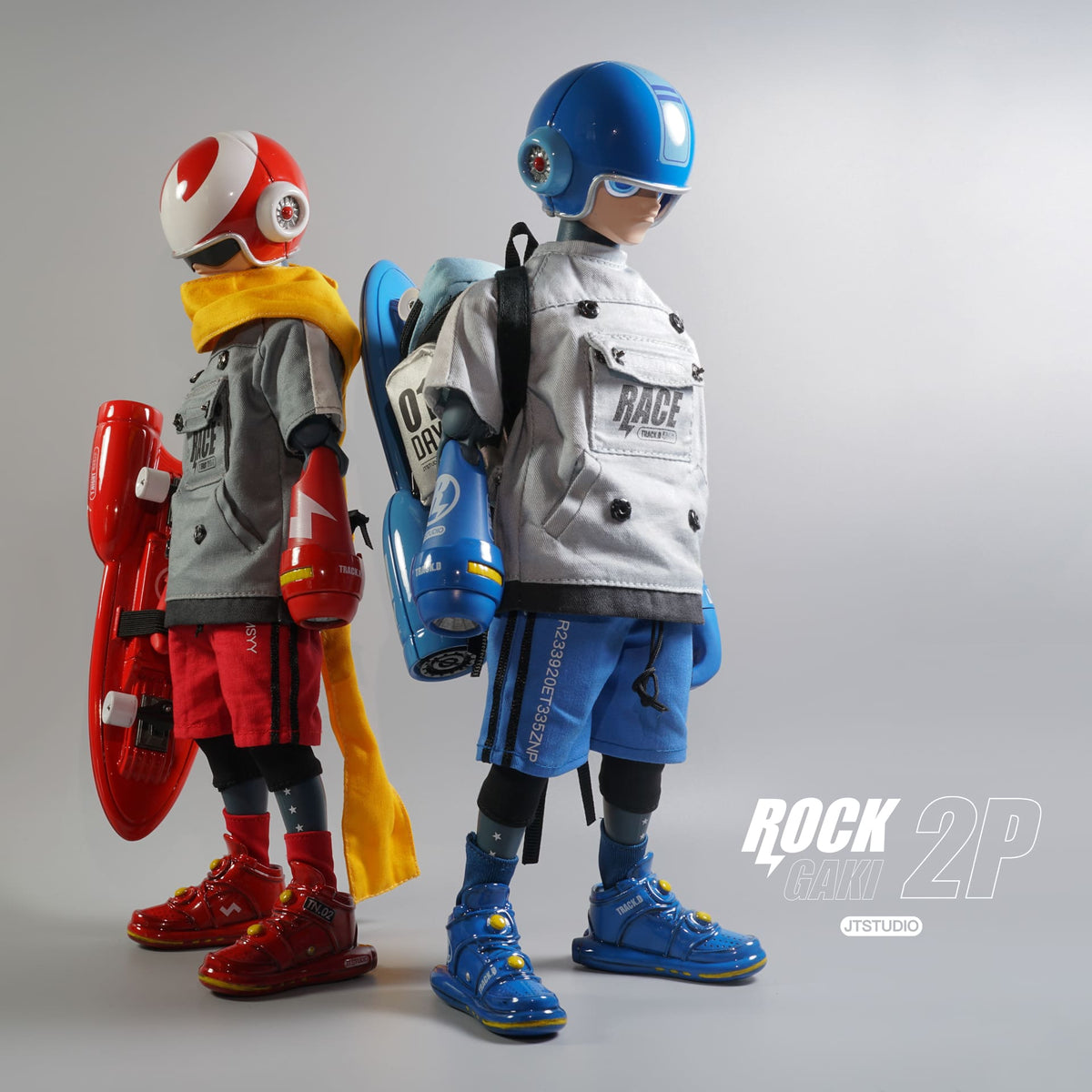 JTスタジオ Rock Gaki 2PACKセット 1/6 フィギュア-