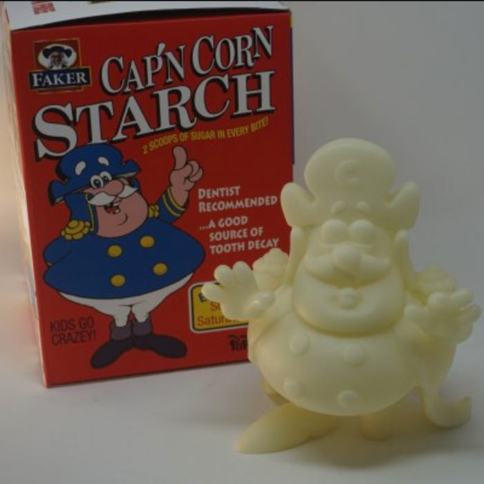 Ron English Cereal Killers Captain Cornstarch - GLOW IN THE DARK Available Now ! ! !