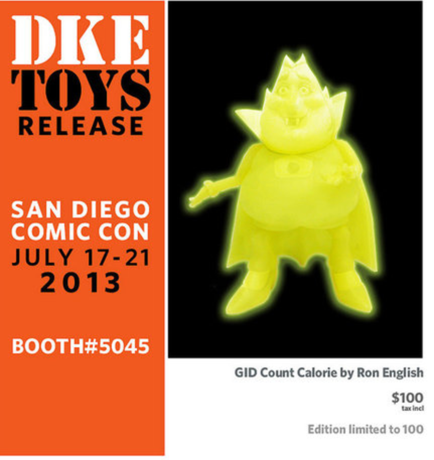Ron English Cereal Killers Count Calorie GID SDCC 2013 Available Now ! ! !