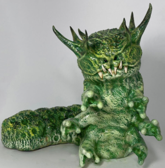 Fey Folk Awd Goggie 9.5-inch resin figure by Weston Brownlee Available Now