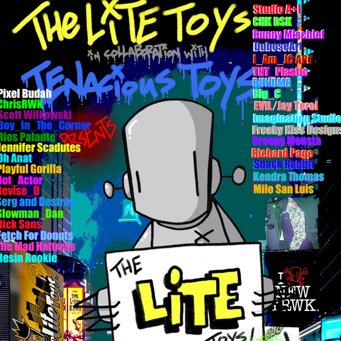 THE LITE TOYS Custom Show Opens in NYC Dec 16th