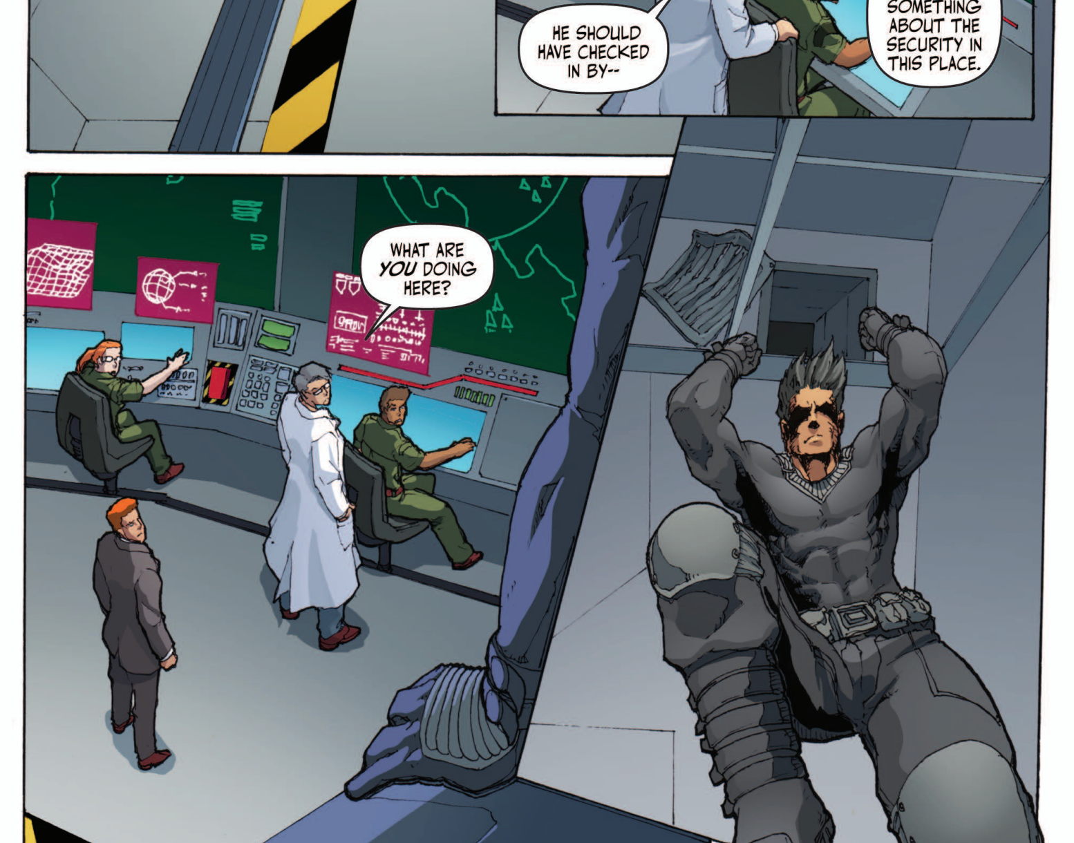 The Edge Blain Action Figure and One Shot Comic on Kickstarter