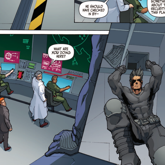 The Edge Blain Action Figure and One Shot Comic on Kickstarter