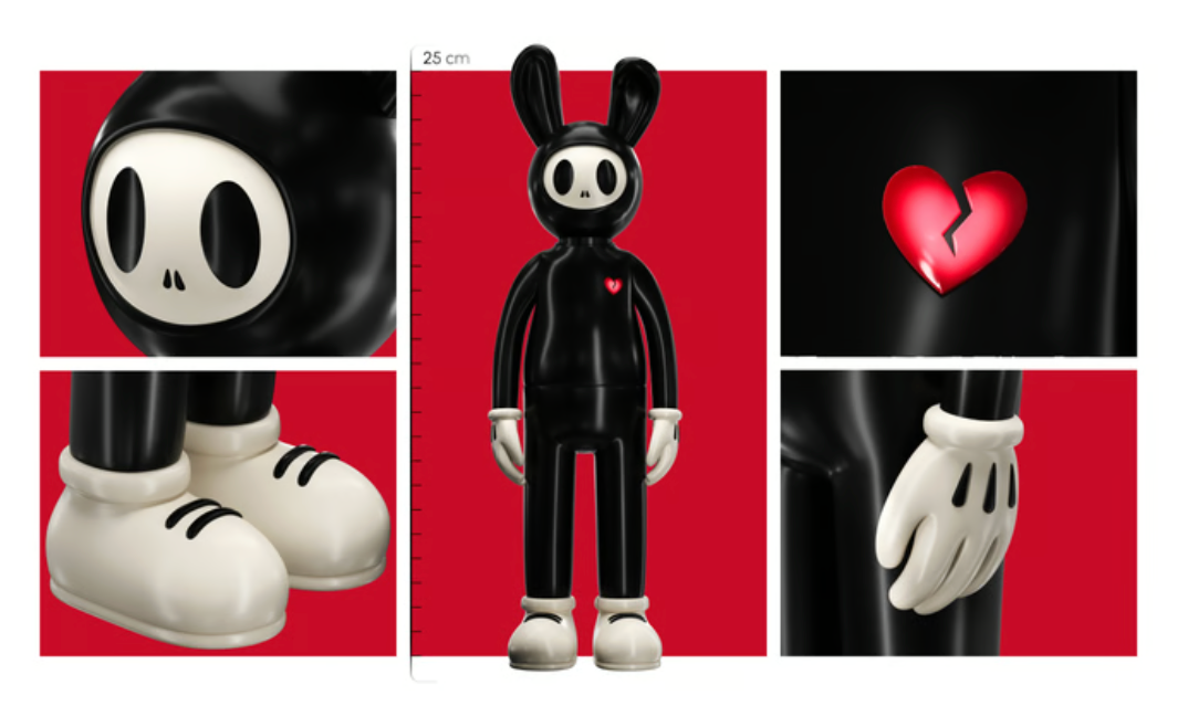Coally just launched on Kickstarter - resin toy, edition of 200