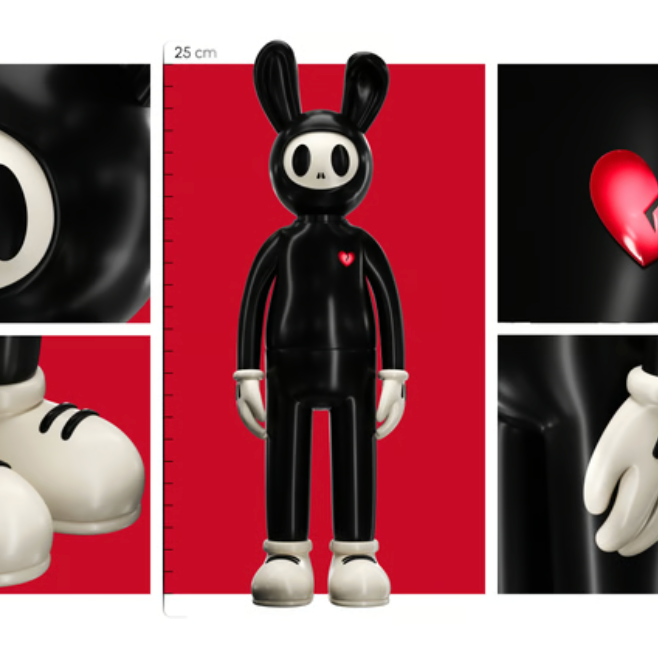 Coally just launched on Kickstarter - resin toy, edition of 200
