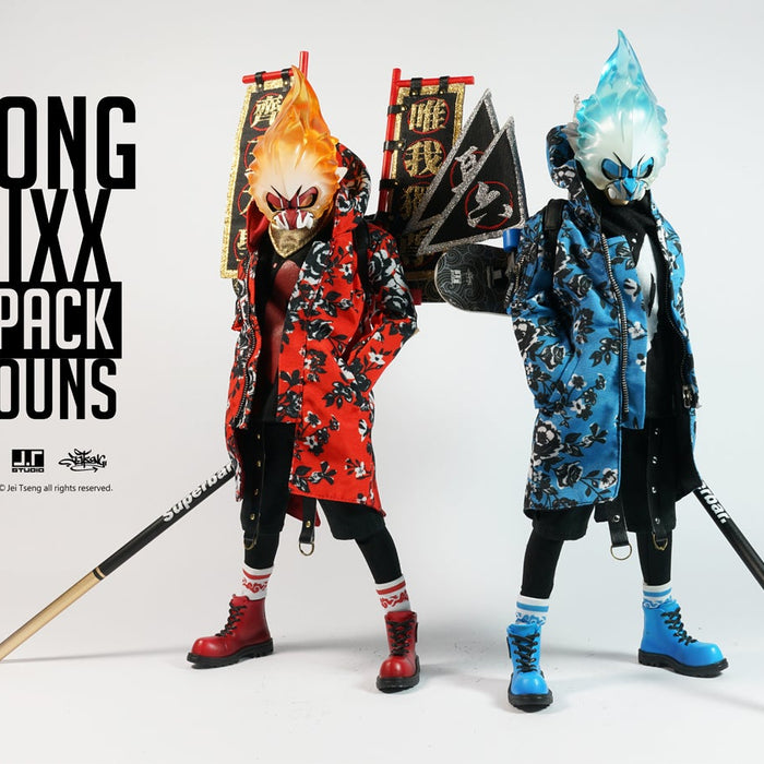 Street Mask KONG & SIXX 2-Pack 1/6-scale action figures by JT Studio Available Now ! ! !