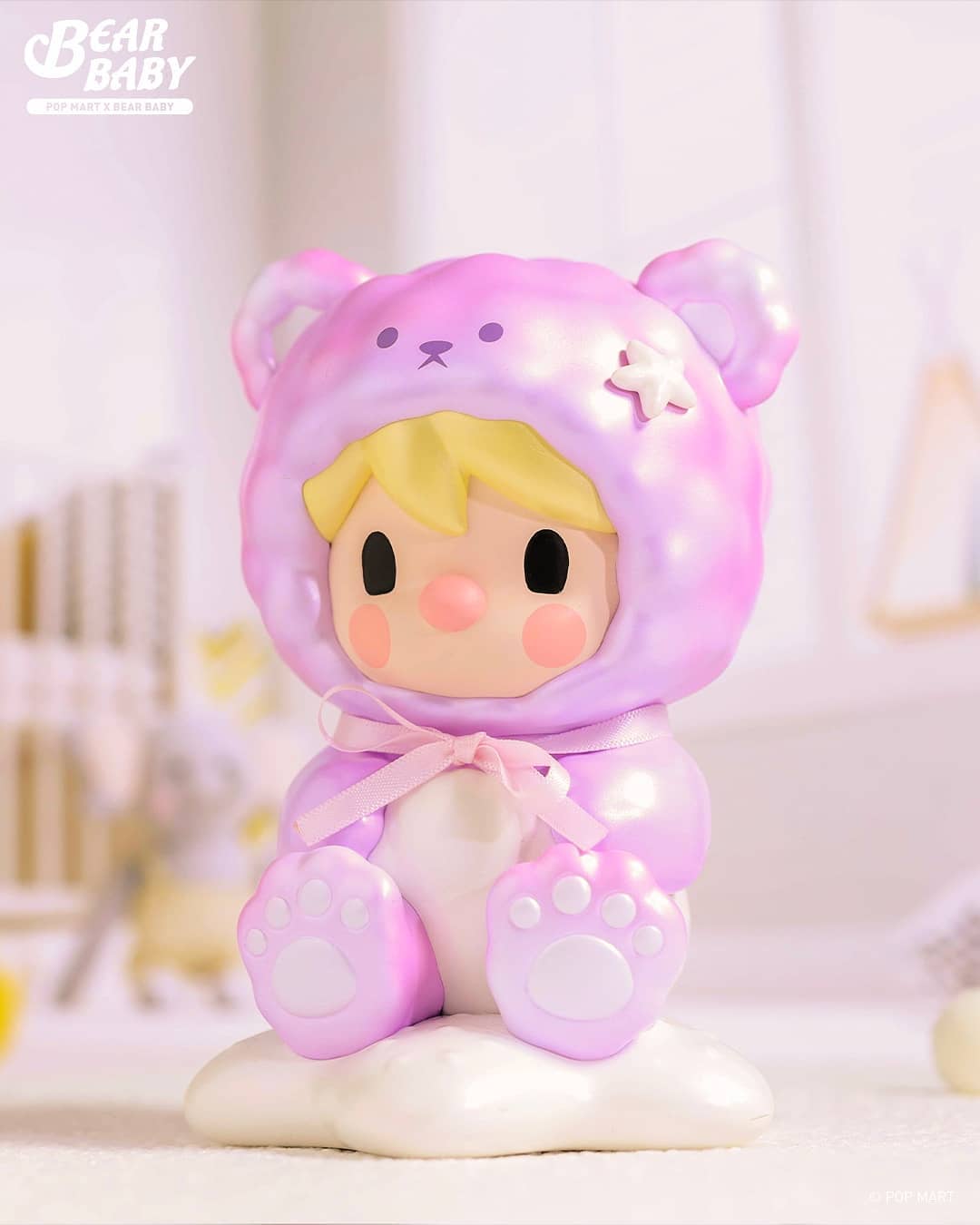Sweet Bean Bear Baby Figure 14cm vinyl art toy by Popmart Available Now ! ! !