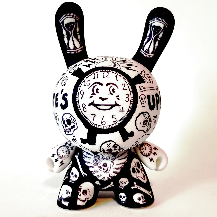 Time's Up 7-inch custom Dunny by Eric Mckinley Available Now