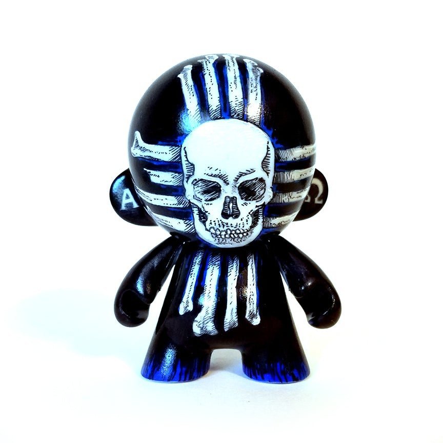 Alpha and Omega 4-inch custom Munny by Eric Mckinley Available Now ! ! ! - Tenacious Toys®