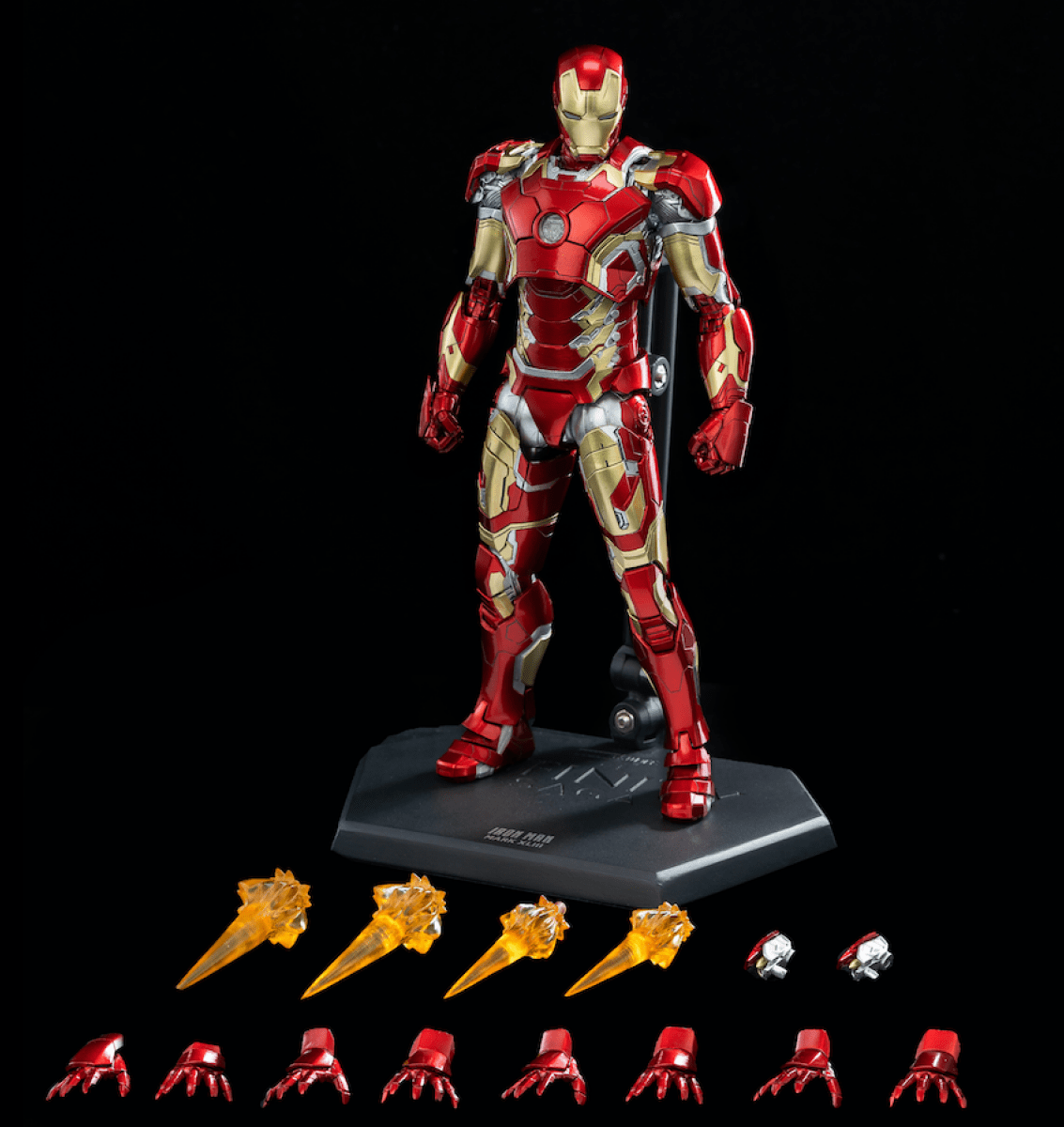 Avengers Infinity Saga 1/12 scale DLX Iron Man Mark 43 by Threezero available now ! ! ! - Tenacious Toys®